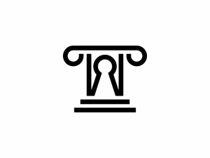Keyhole Pillar Logo