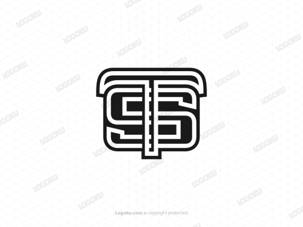 St Monogram Logo