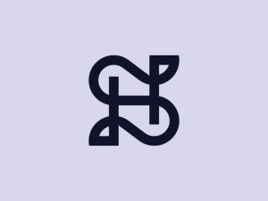 Letter N Or Sh Logo