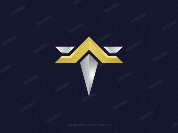 Luxury T Arrow Logo