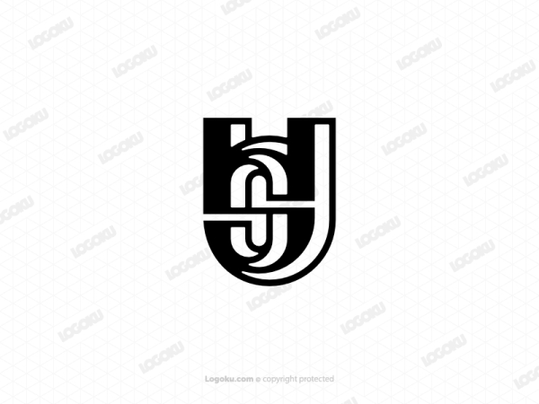 Letter Us Su Logo