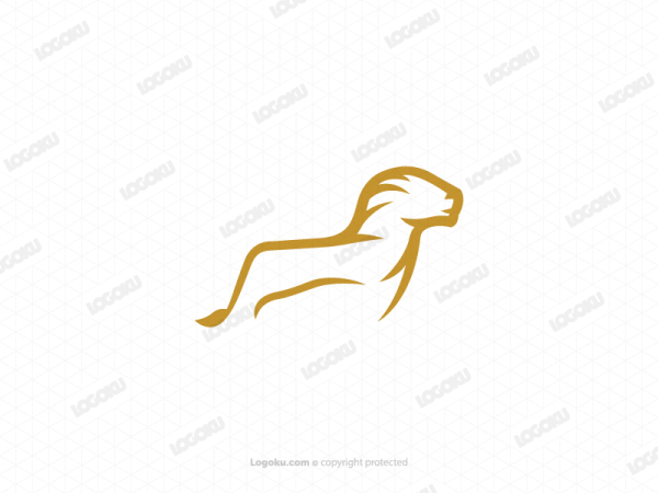 Savanna Golden Lion Logo