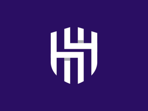 Logotipo De Hhh Y Escudo