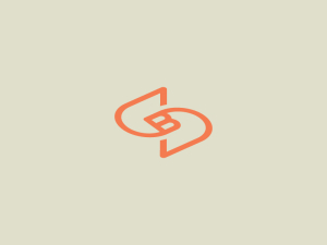 Buchstabe Bs oder Zb-Logo