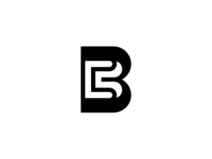 Initial Cb Letter Bc Logo
