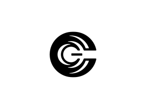 Logotipo De Poder De La Letra C