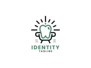Logotipo Del Asiento Dental