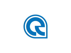Stilvolles Cr- oder Cq-Logo