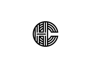 Letter Ch Or Hc Logo