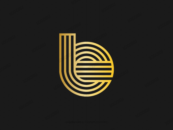 Lettre Be Ou Eb Logo