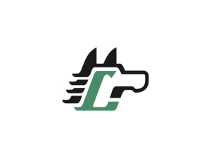 Stylish L Horse Logo