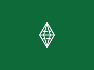 Logotipo Del Globo De Diamante