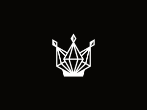 Logo élégant Du Roi Diamant