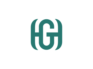 Logotipo De Letras Hg Hgh