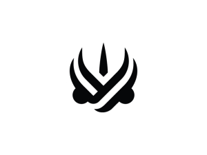 V Owl Trident Logo