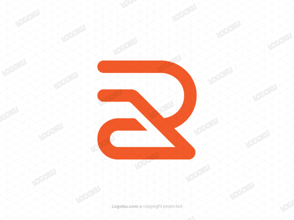 Buchstabe Ar Ra-Logo