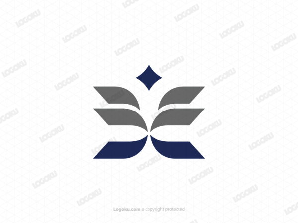 Logotipo Elegante De Be Eagle