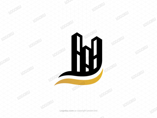 Logotipo De Bienes Raíces De Grandes Edificios