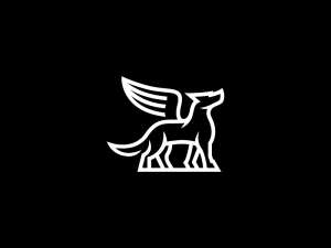 White Great Wolf Logo