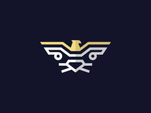 Logotipo De Águila Y Tigre