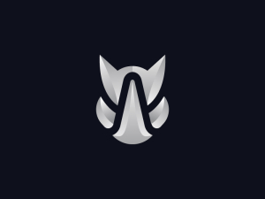 Elegantes Nashorn-Logo