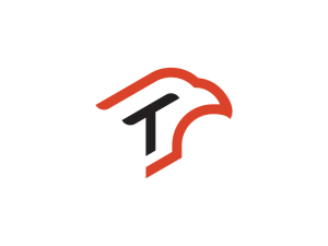 Letra T Logotipo De Fénix