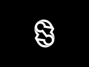 Schlüsselloch-Logo mit Buchstabe S