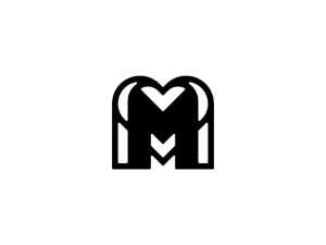 Initial M Love Logo