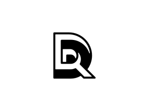 Logotipo De La Letra Dr Rd