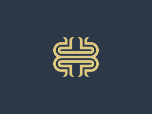 Elegant Ambigram Bb Logo