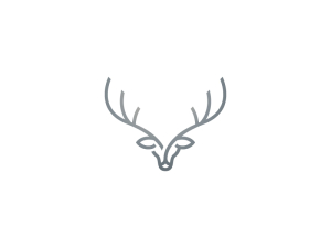 Big Antlers Silver Deer Logo