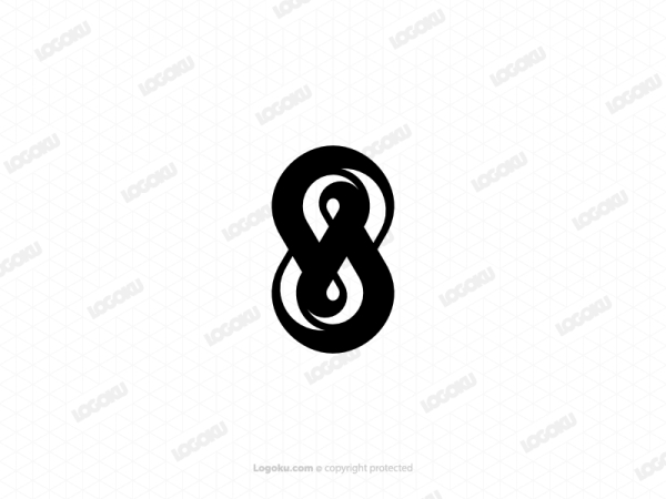 8 Number Infinity Logo