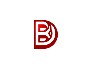 Lettre Db Logo Bd