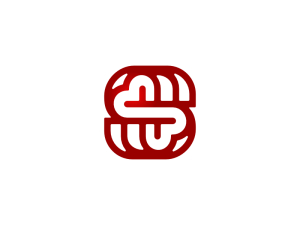 S Letter Love Logo