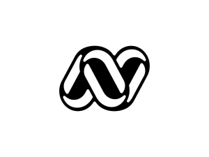 0n N0 Letter No Initial On Logo