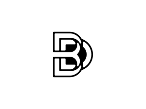 Db Letra Bd Logotipo Inicial