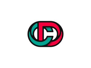 Dc Letter Cd Initial Logo