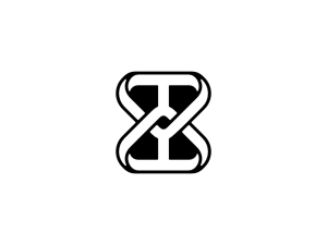 Y-Buchstabe Yy-Sanduhr-Logo