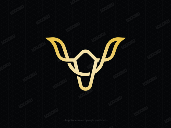 Logo De Taureau De Luxe