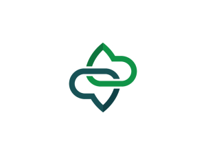 Letter S Chat Logo