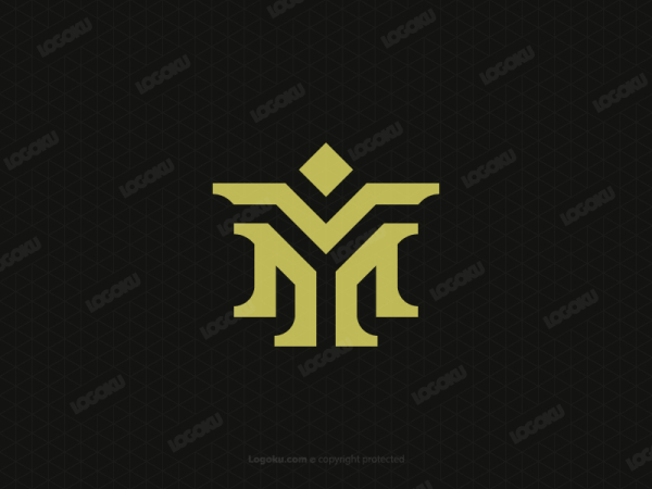 Letra Ym O Mi Logotipo
