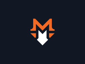 Buchstabe M Fox-Logo