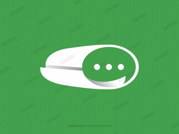 Paper Roll Chat Logo