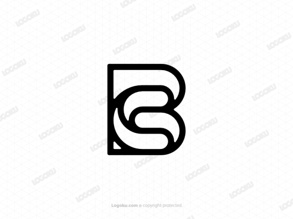 Lettre Cb Logo Initial Cb