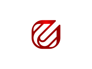 Uc Letter Cu Initial Logo