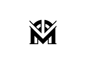 A M Huruf Am Inisial Ma Arrow Logo