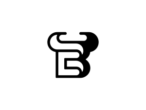 Lettre Cb Logo Taureau Cb