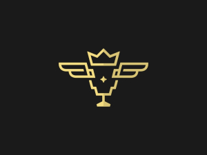 Elegant Trophy Wings Logo