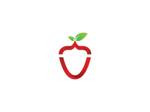 Logotipo De Código De Fruta