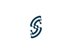 Logotipo De La Letra S Onda
